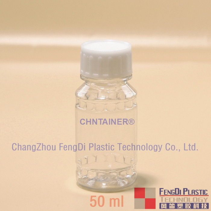 100 мл ПЭТ -химическая бутылка пестицидов с индукционным закрытием теплового уплотнения