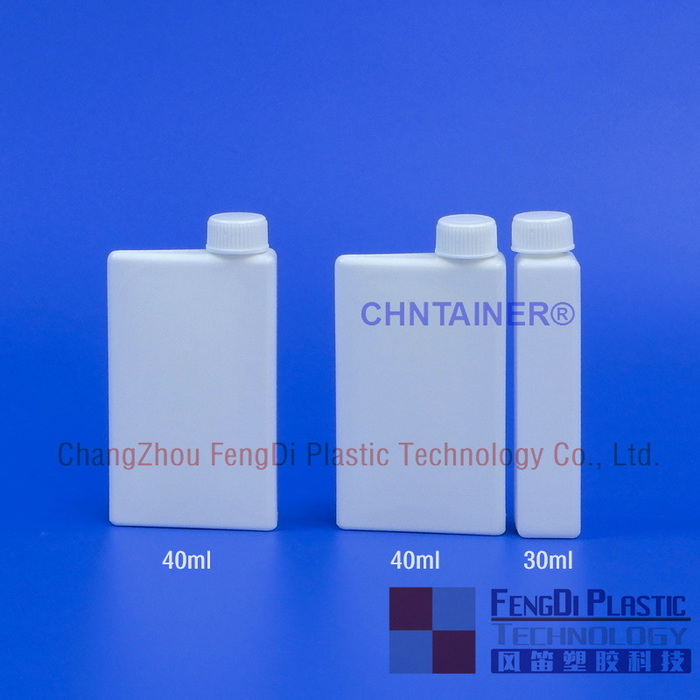 Белые банки для реагента бутылки 40 мл и 30 мл, используемые на химическом анализаторе MetroLab 4000 