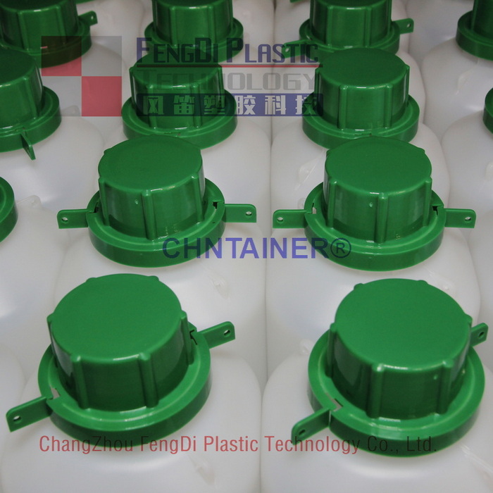Квадратная бутылка для образцов с зеленой крышкой 750 мл для анализа бункерного топлива